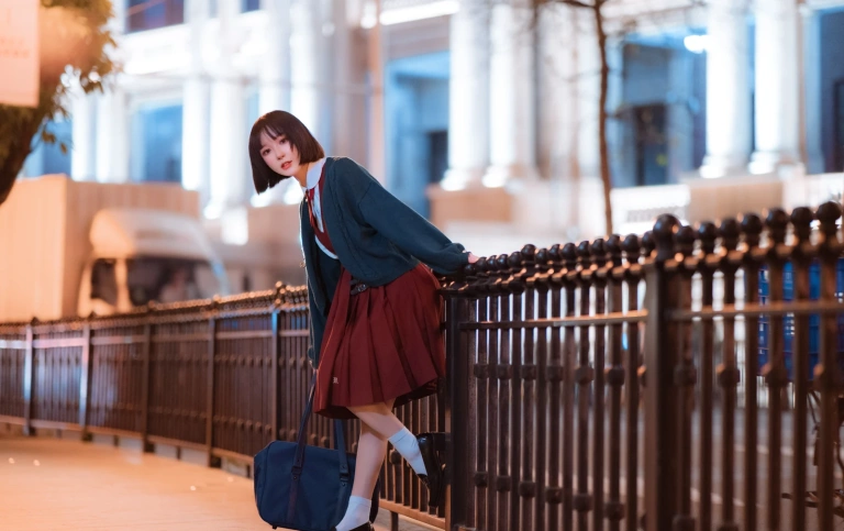 阿包也是兔娘《JK日常》写真图集 15P｜在线预览与图包下载