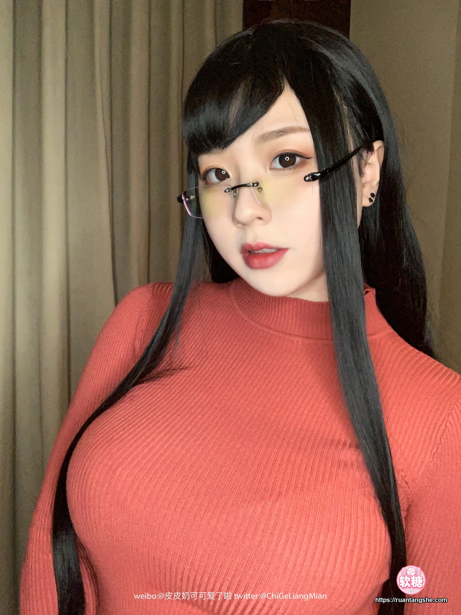 皮皮奶 皮皮奶 NO.008 - 红色OL