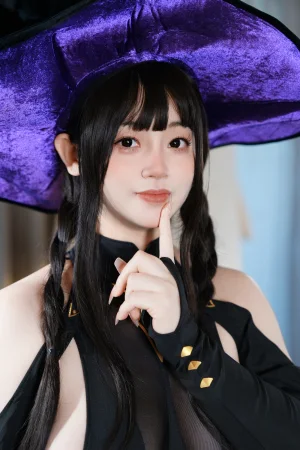 一只毛毛帽《毛毛帽 NO.009 – 魔女之夜》写真图集 105P+2V｜在线预览与图包下载