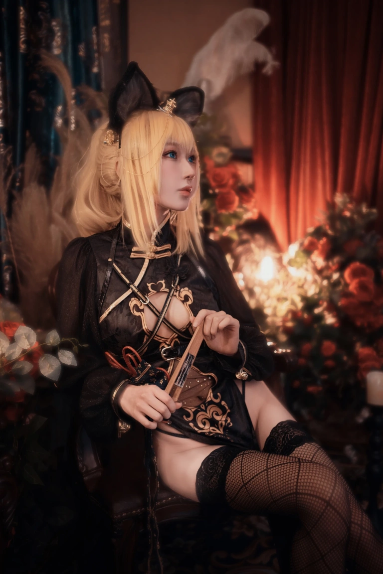 阿包也是兔娘《只鼠于你旗袍》写真图集 15P｜在线预览与图包下载