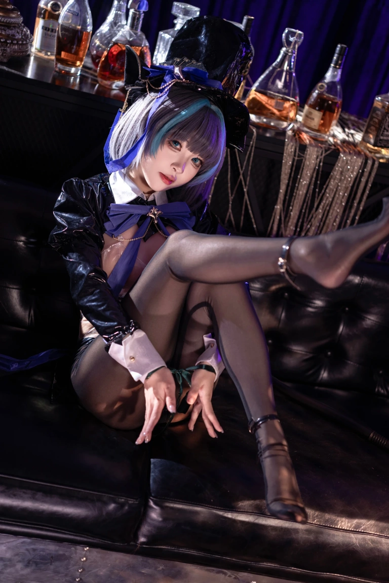 矢量鱼《碧蓝航线 柴郡猫·绚烂夜梦》写真图集 39P｜在线预览与图包下载