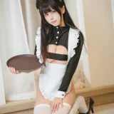 三無人型《高叉女仆》写真图集 42P｜在线预览与图包下载