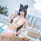 三無人型《碧蓝航线 爱宕泳装》写真图集 30P｜在线预览与图包下载