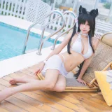三無人型《碧蓝航线 爱宕泳装》写真图集 30P｜在线预览与图包下载