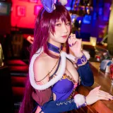 阿包也是兔娘《斯卡哈兔女郎》写真图集 32P｜在线预览与图包下载