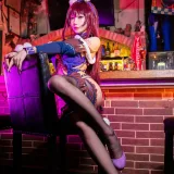 阿包也是兔娘《斯卡哈兔女郎》写真图集 32P｜在线预览与图包下载