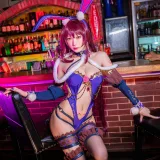 阿包也是兔娘《斯卡哈兔女郎》写真图集 32P｜在线预览与图包下载