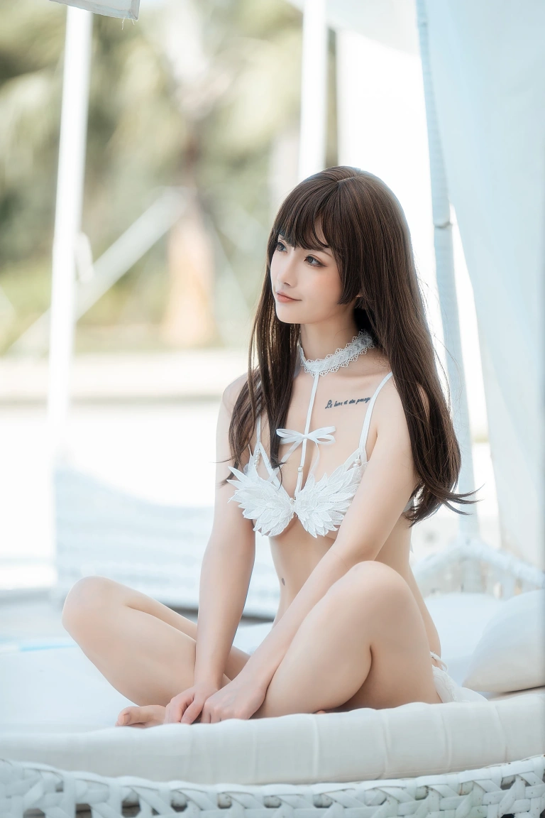 桃良阿宅《天使内衣》写真图集 42P｜在线预览与图包下载