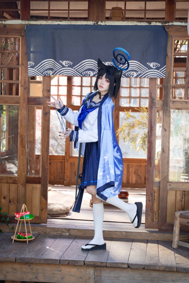 九柒喵《桐生桔梗》写真图集 88P｜在线预览与图包下载
