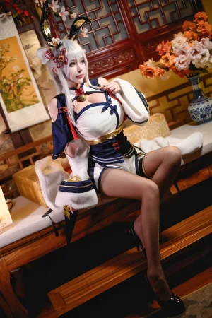 凛子酱《旗袍兔兔》写真图集 21P｜在线预览与图包下载