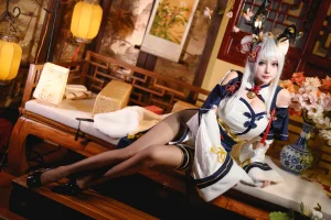 凛子酱《旗袍兔兔》写真图集 21P｜在线预览与图包下载