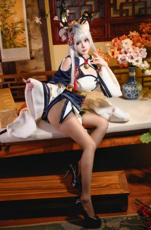 凛子酱《旗袍兔兔》写真图集 21P｜在线预览与图包下载