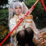上杉绘黎落《葬送的芙莉莲》写真图集 44P｜在线预览与图包下载