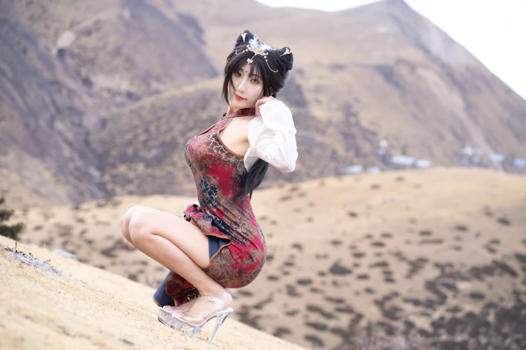 三水子《玉玲珑旗袍》写真图集 54P｜在线预览与图包下载