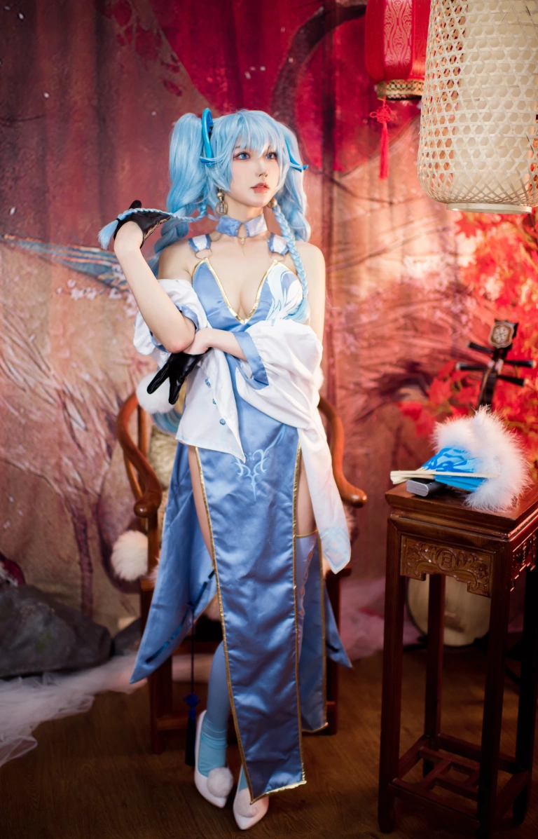 阿包也是兔娘《少女前线 PA15翠雀媚》写真图集 31P｜在线预览与图包下载