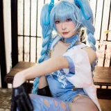 阿包也是兔娘《少女前线 PA15翠雀媚》写真图集 31P｜在线预览与图包下载