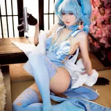 阿包也是兔娘《少女前线 PA15翠雀媚》写真图集 31P｜在线预览与图包下载