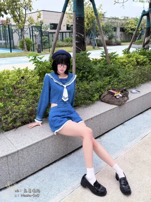 麻薯好吃《小水手》写真图集 27P｜在线预览与图包下载