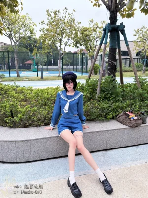 麻薯好吃《小水手》写真图集 27P｜在线预览与图包下载