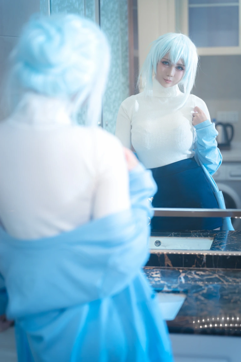 上杉绘黎落《雪女》写真图集 48P｜在线预览与图包下载