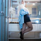 上杉绘黎落《雪女》写真图集 48P｜在线预览与图包下载