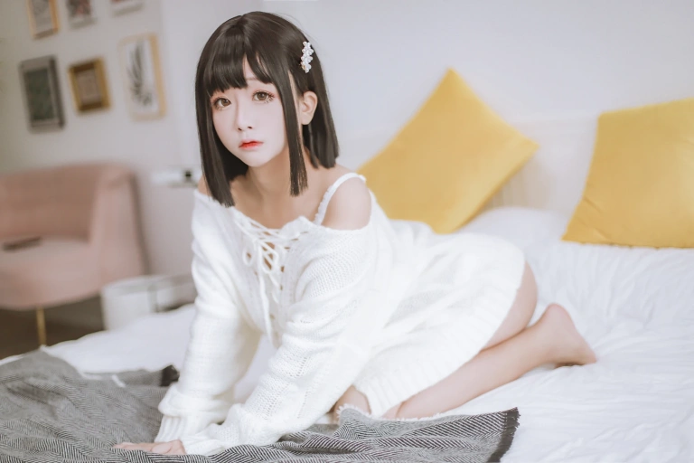 日奈娇(椎名莜)《毛衣私房》写真图集 42P｜在线预览与图包下载