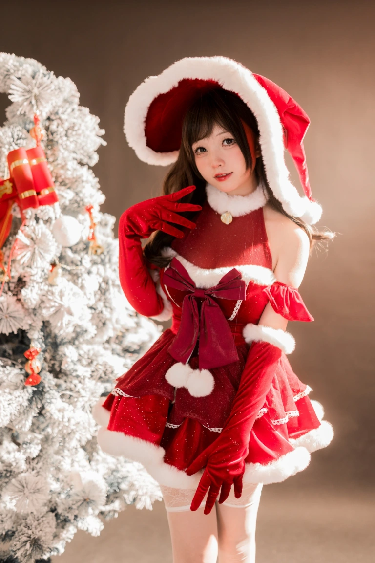 花铃《圣诞魔女》写真图集 81P｜在线预览与图包下载