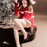 花铃《圣诞魔女》写真图集 81P｜在线预览与图包下载