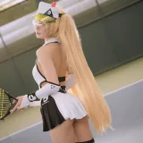阿包也是兔娘《贝奇网球服》写真图集 21P｜在线预览与图包下载