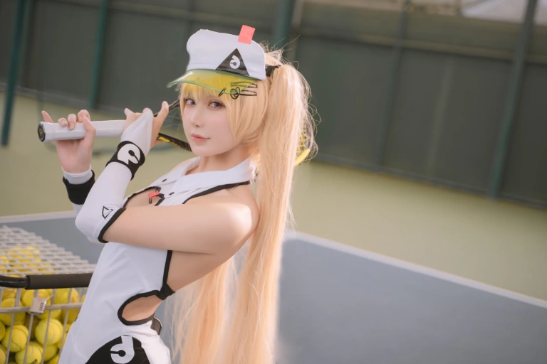 阿包也是兔娘《贝奇网球服》写真图集 21P｜在线预览与图包下载
