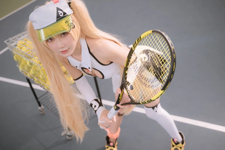 阿包也是兔娘《贝奇网球服》写真图集 21P｜在线预览与图包下载