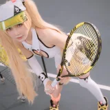 阿包也是兔娘《贝奇网球服》写真图集 21P｜在线预览与图包下载