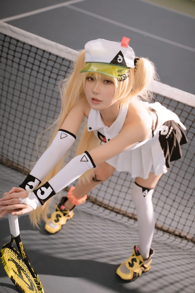 阿包也是兔娘《贝奇网球服》写真图集 21P｜在线预览与图包下载