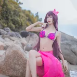 木棉棉《泳装斯卡哈》写真图集 21P｜在线预览与图包下载