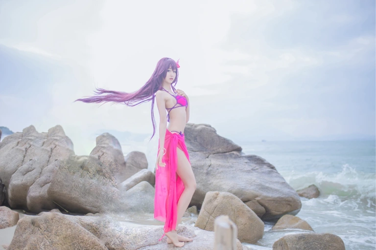 木棉棉《泳装斯卡哈》写真图集 21P｜在线预览与图包下载