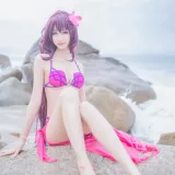 木棉棉《泳装斯卡哈》写真图集 21P｜在线预览与图包下载