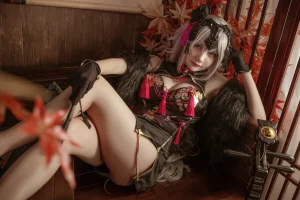 是一只熊仔《黑贞》写真图集 26P｜在线预览与图包下载