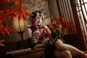 是一只熊仔《黑贞》写真图集 26P｜在线预览与图包下载