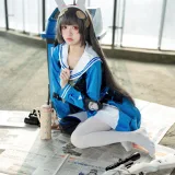 九柒喵《蔚蓝档案 霞沢美游》写真图集 55P｜在线预览与图包下载