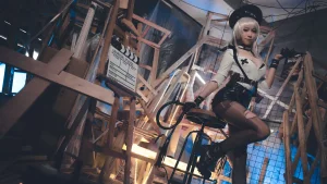 芋圆侑子《甘古特监狱服》写真图集 12P｜在线预览与图包下载