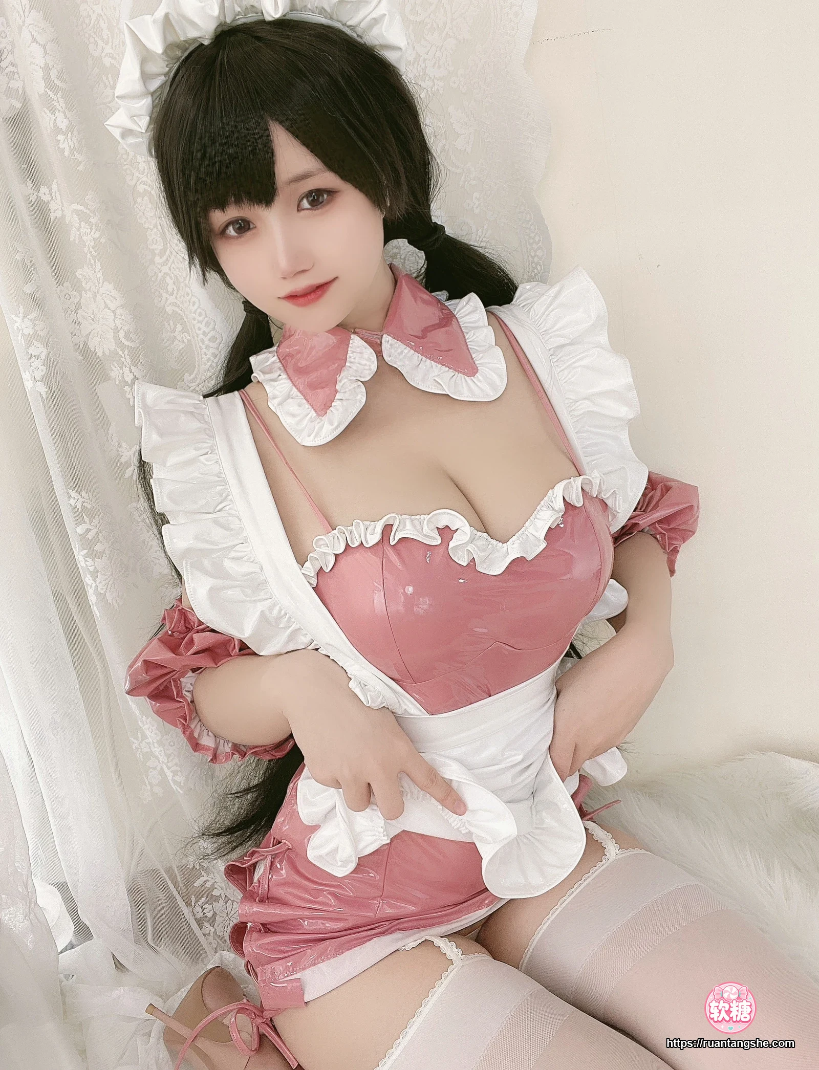 小仓千代 小仓千代 NO.015 - 粉色漆皮女仆