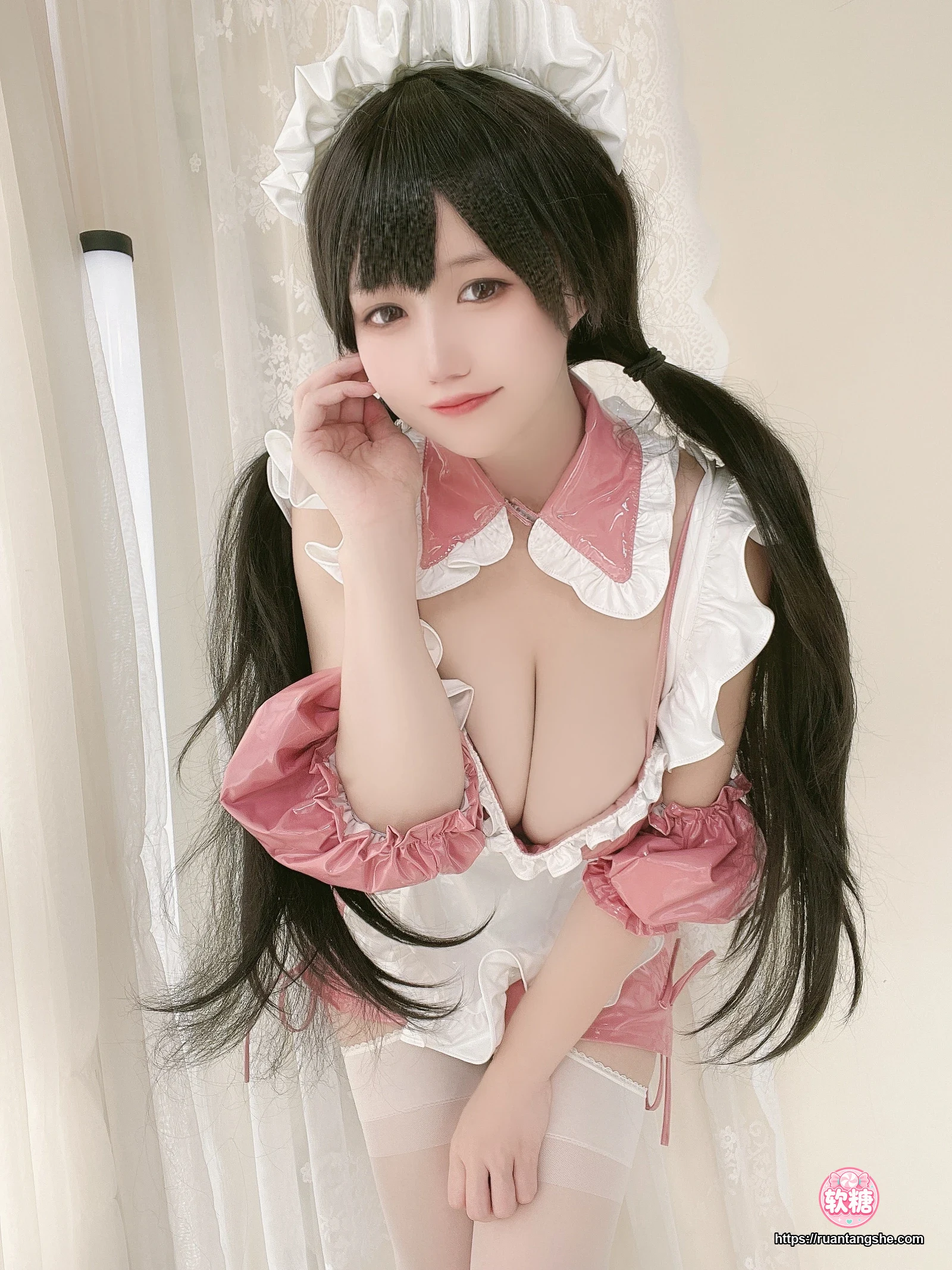 小仓千代 小仓千代 NO.015 - 粉色漆皮女仆
