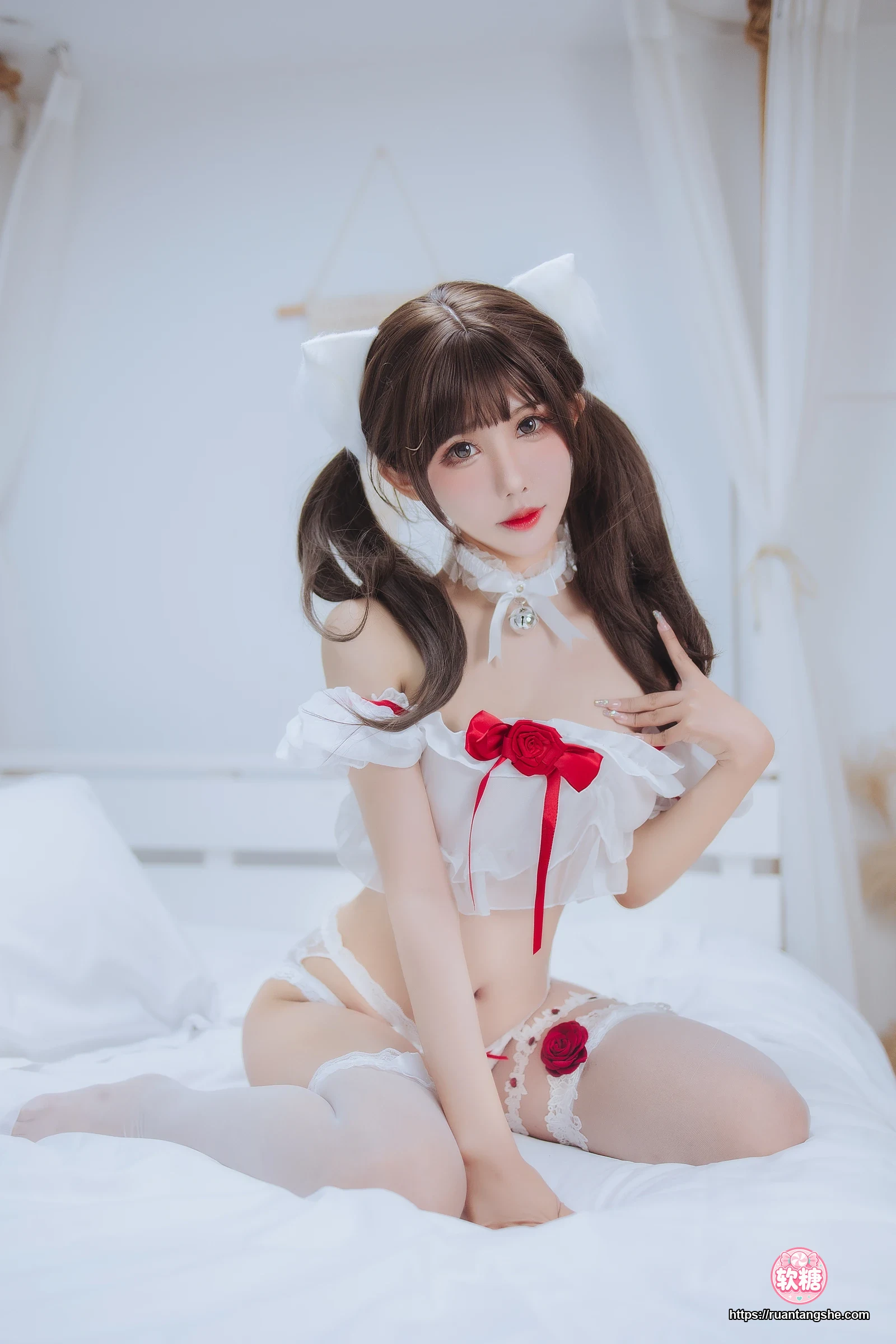 仙女月 仙女月 NO.015 - 白猫少女