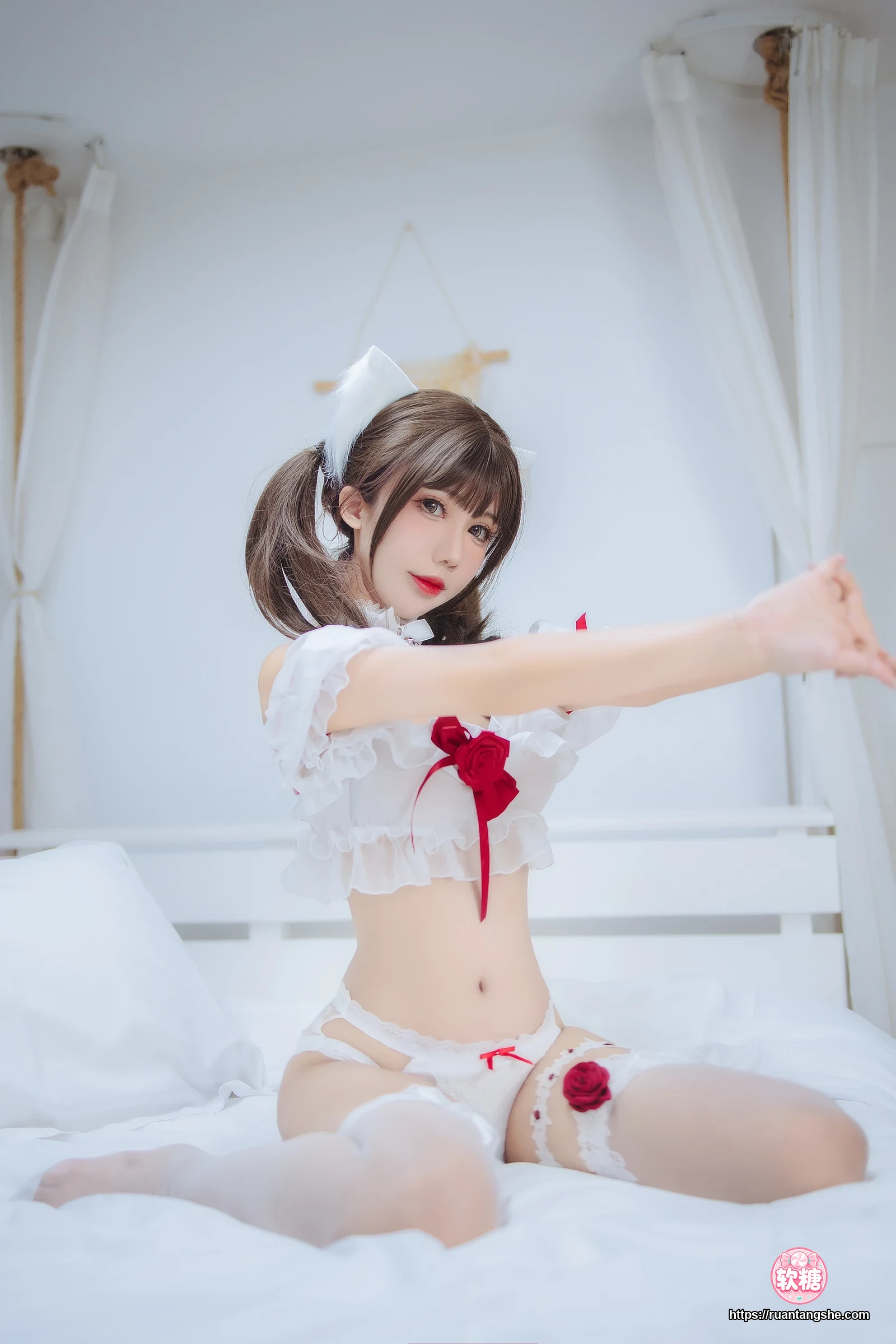 仙女月 仙女月 NO.015 - 白猫少女