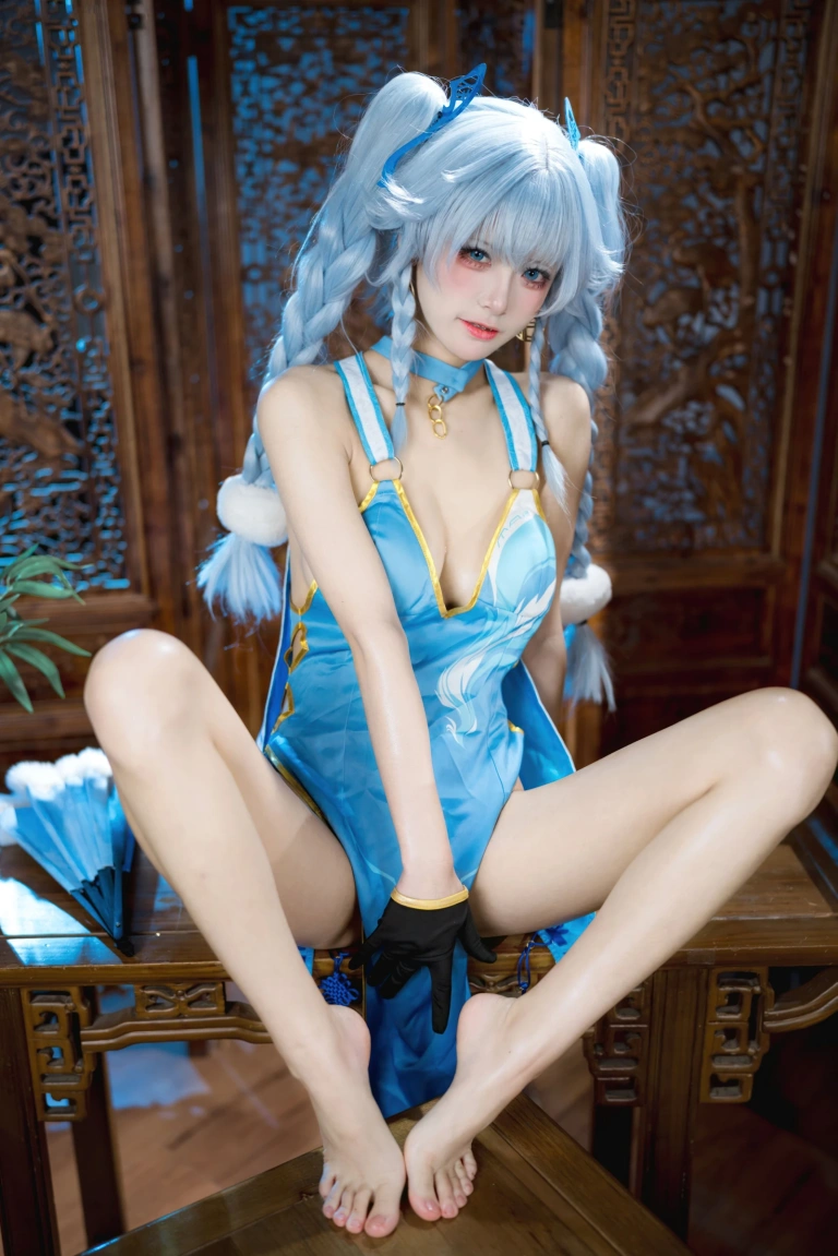 九柒喵《PA15 翠雀媚》写真图集 36P｜在线预览与图包下载