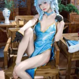 九柒喵《PA15 翠雀媚》写真图集 36P｜在线预览与图包下载