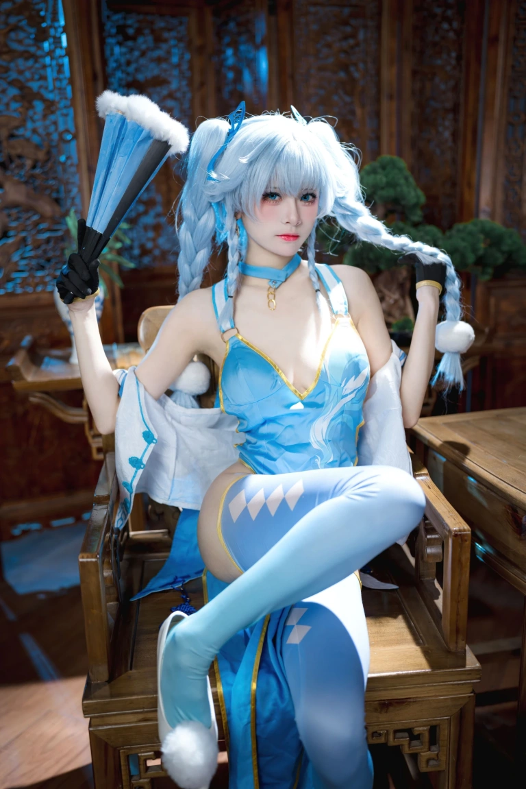 九柒喵《PA15 翠雀媚》写真图集 36P｜在线预览与图包下载
