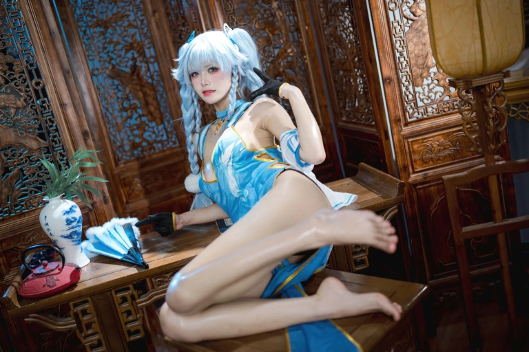 九柒喵《PA15 翠雀媚》写真图集 36P｜在线预览与图包下载
