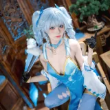 九柒喵《PA15 翠雀媚》写真图集 36P｜在线预览与图包下载