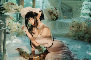 宮本桜《森蚺芭蕾》写真图集 33P｜在线预览与图包下载